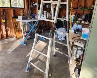 4 ladders available.  All lengths