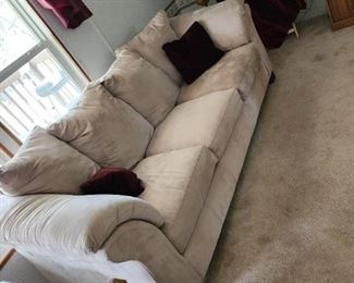 Chair and matching sofa