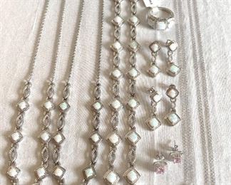 4 Necklaces, 2 Bracelets, 3 Pair Earrings, 1 Ring