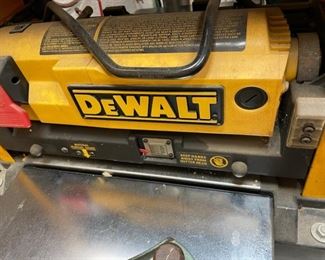 DeWalt Power Planer Rolling Cabinet Included