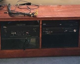 Home Entertainment System with Cabinet
