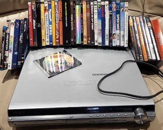 Sony 5Disk Changer DVD Player with Lots of Movies for Entertainment...