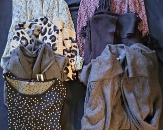 Sweaters and Wraps of Various Lengths