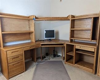 6 Piece Computer Desk