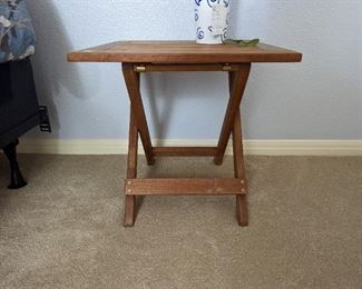 Folding Side Table