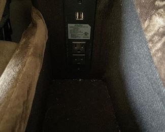 2 USB and 2 regular outlets 