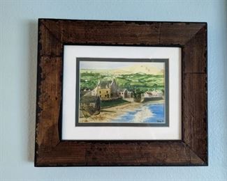 Framed Watercolor