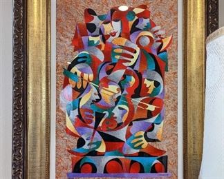 Interlude by Anatole Krasnyansky (2016) 30 x 20" Digital Multiple Media on Aluminum