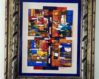Framed Painting by Sue Gilliam
