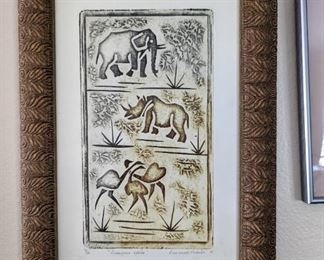 Giraffe by Emmanuel Mukwiro