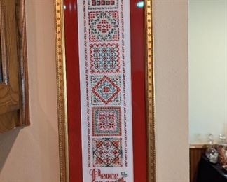 Framed Crosstitch