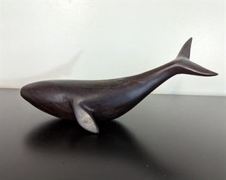 Carved Wood Whale