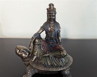 Kwan Yin Tortoise Statue