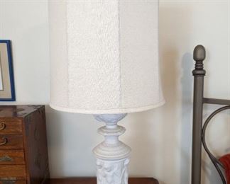 German Bisque Table Lamp