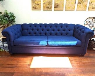 Pottery Barn Chesterfield Upholstered Sofa