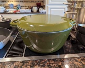 Glazed Cast Iron Dutch Oven
