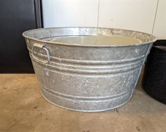 Galvanized Wash Tub