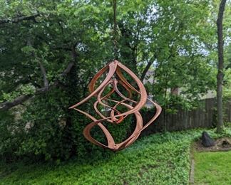 Hanging Spinner Yard Art