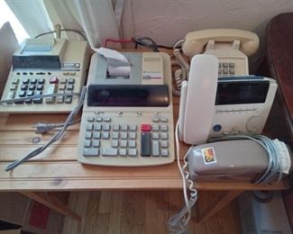 Adding Machines and Telephones 