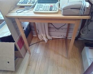 Small Blonde Table