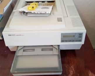 Vintage HP Laser Jet Series II Printer with Extras