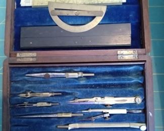 Antique Drawing Set
