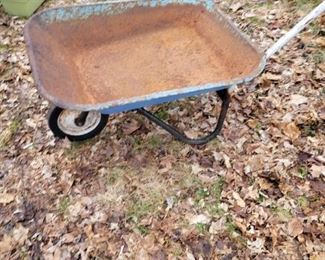 Metal Wheelbarrow large