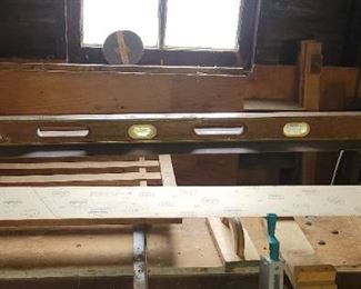 Vintage 4' Level - Solid Mahogany 