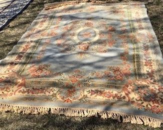 Rugs of various colors.