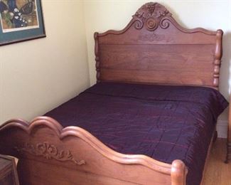 Nice antique bed.