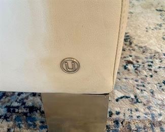 Natuzzi Leather Sectional Sofa $1595  KMT