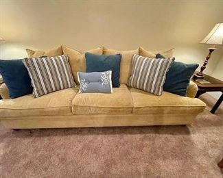 Yellow Sofa Down Filled $500