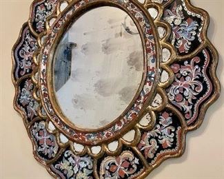 Peruvian Painted Mirror $250  SLH