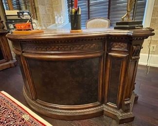 Rounded Executive Desk $625