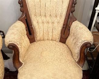 Eastlake Set, Gentleman's Chair $2500 set