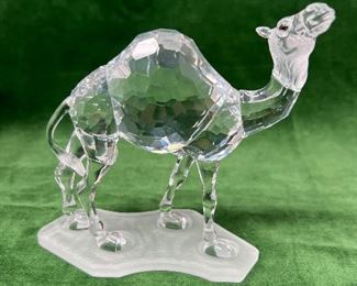 Swarovski Crystal Camel #7602 With Original Box