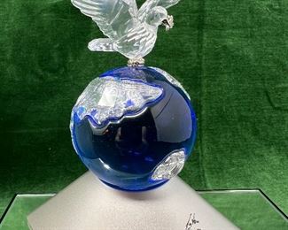 Swarovski Crystal Planet 2000 With Original Box and Stand included