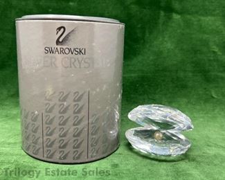 Swarovski Crystal Pearl in Oyster With Original Box
