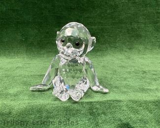 Swarovski Crystal Chimpanzee