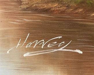 Large Painting by Harvey $1495