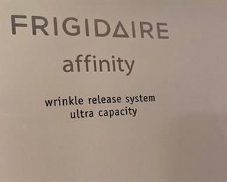 Frigidaire Stack able Washer/Dryer Set. H 71" x W 27" x D 26". White.