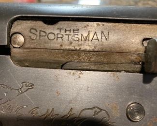 Vintage Remington Browning Sportsman 20 Gauge Shotgun.