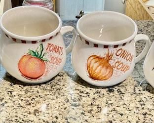 Vintage Soup Bowls/Mugs.