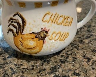 Vintage Soup Bowls/Mugs.