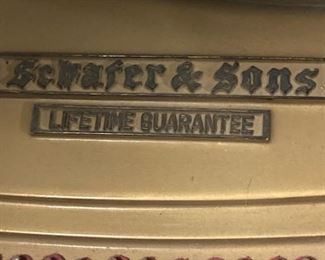 Schafer & Sons Grand Piano (Full Size Grand. Showroom Condition).