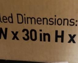 Real Space Merido Collection Computer Desk. W 42" x H 30" x D 27 1/2".