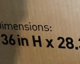 Real Space Merido Collection Main Desk. W 55" x H 36" x D 28".