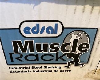Edsal Muscle Rack Industrial 6 Tier Heavy Duty Steel  Shelving. Still In The Box. 3 units Available.