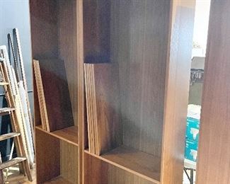 Vintage 6 shelf bookcase (3 available)