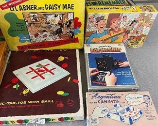 vintage games and puzzles 